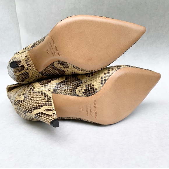 Brand new Isabel Marant python booties - Picture 6 of 9